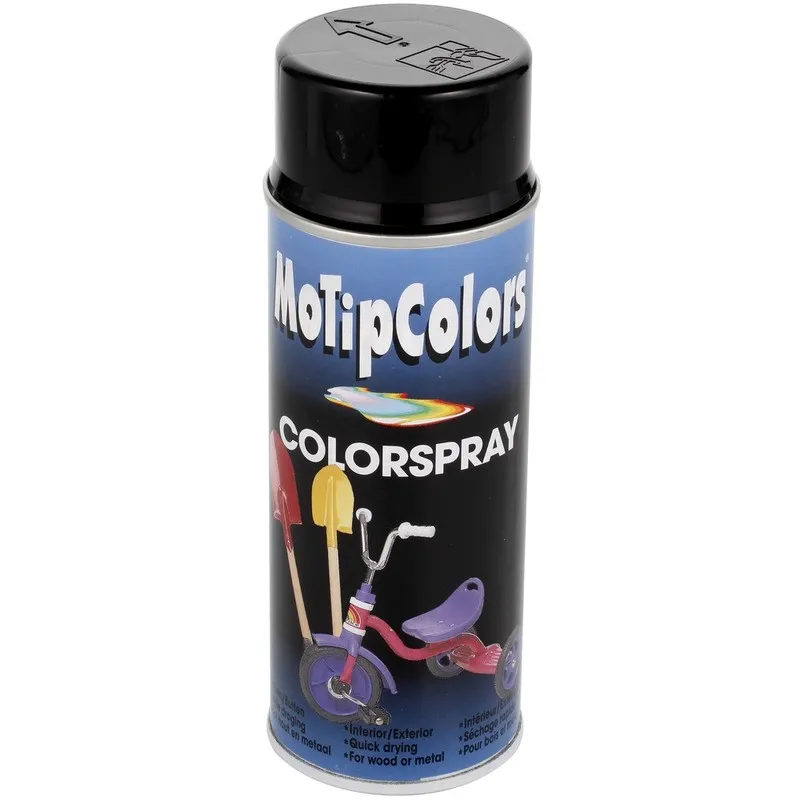 Pikatoimitus MAALI KIILTÄVÄ MUSTA SPRAY 400 ML